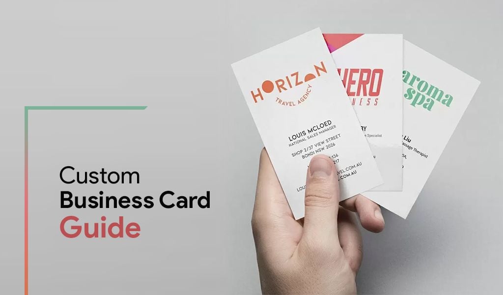9 Easy Points: Custom Printed Business Card Guide 9 Easy Points: Custom Printed Business Card Guide